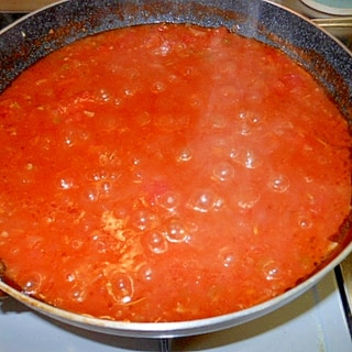 トマト缶で簡単！野菜入りミートソース